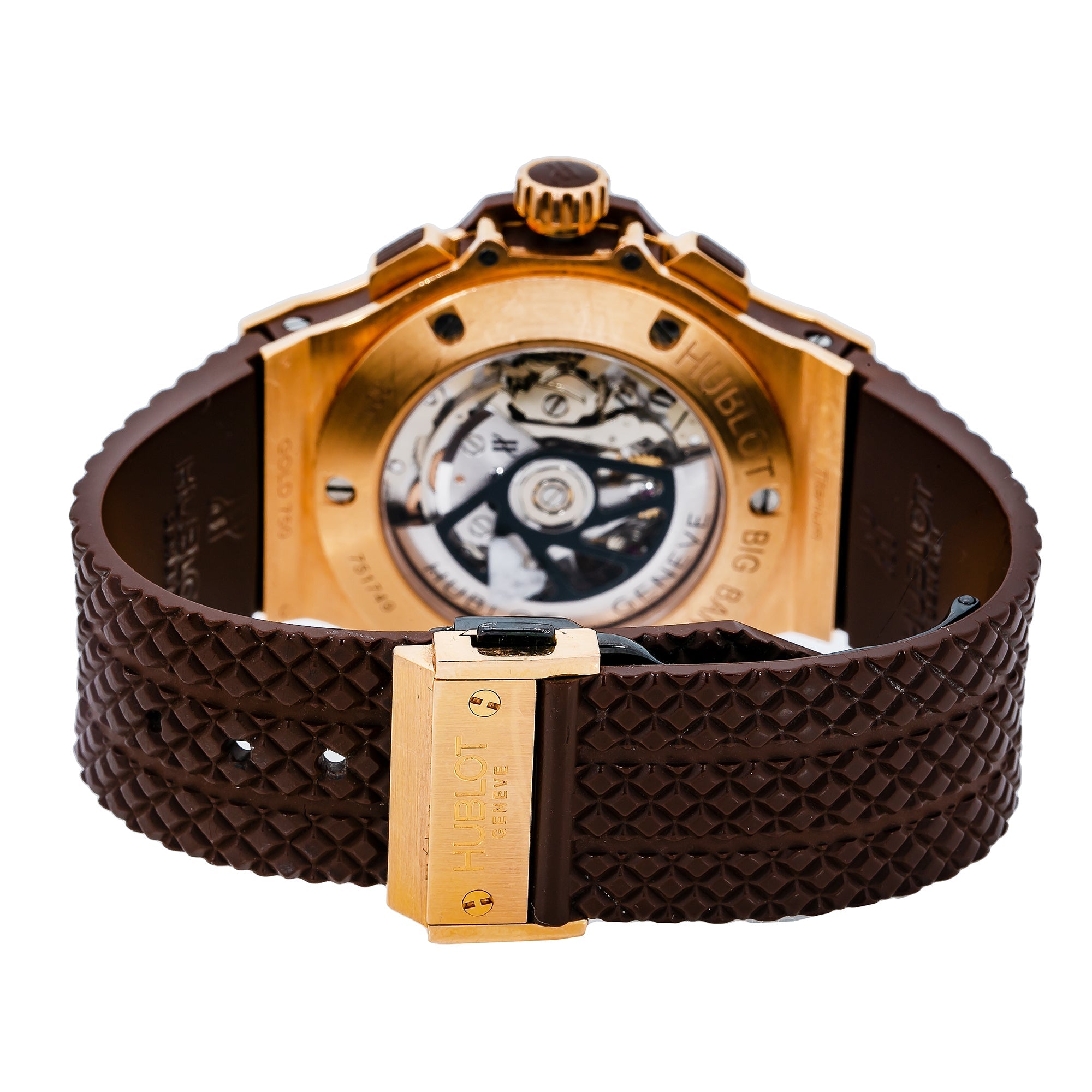 Hublot Big Bang 341.PC.1007.RX 41MM Brown Dial With Rubber Bracelet-Hublot-JD Watches NY