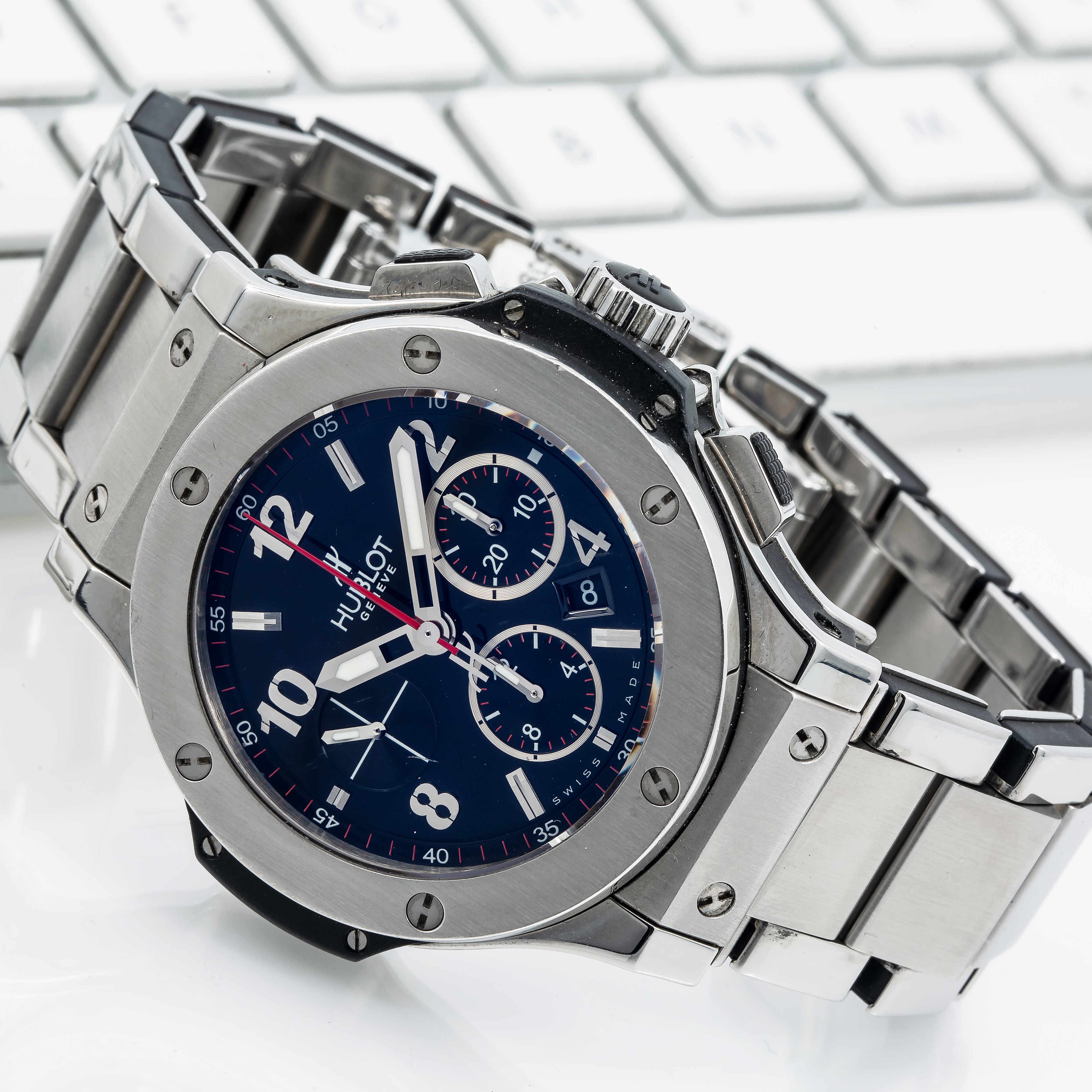 Hublot Big Bang Evolution 301.SX.1170.SX 44MM Black Dial With Stainless Steel Bracelet-Hublot-JD Watches NY