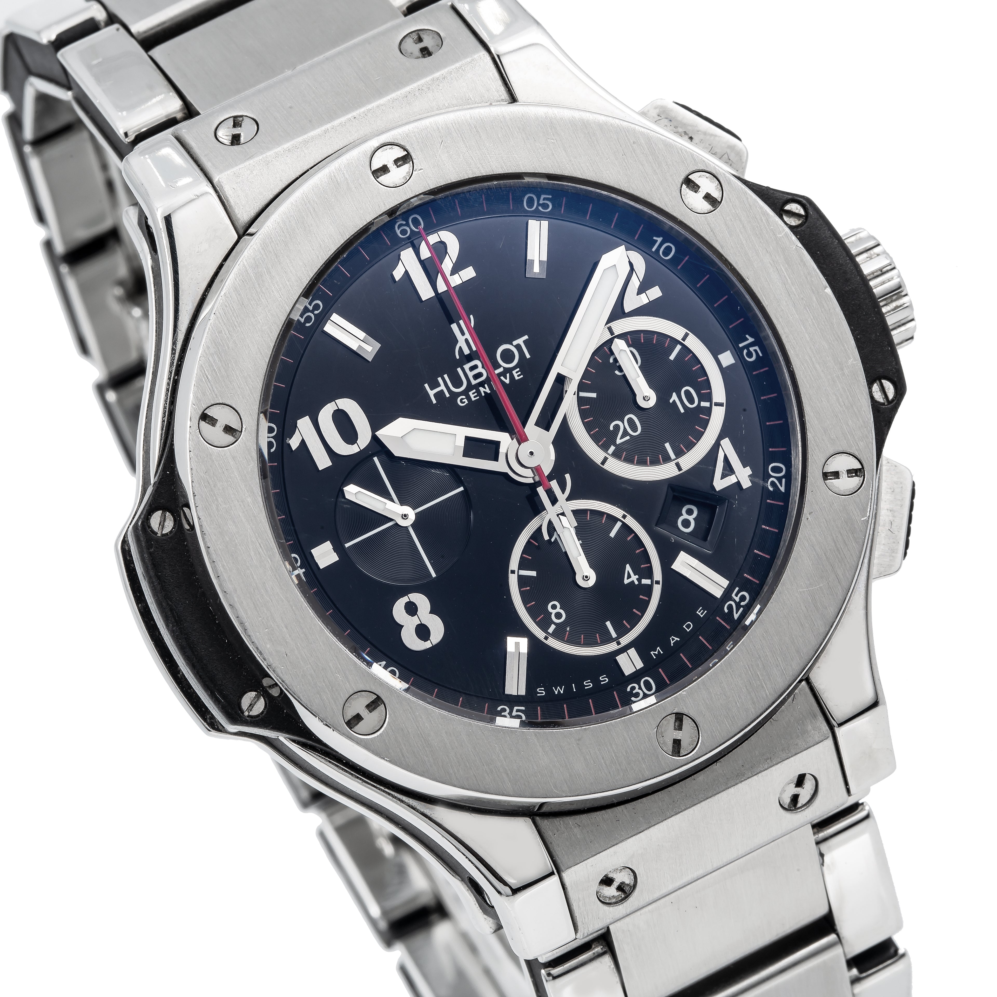 Hublot Big Bang Evolution 301.SX.1170.SX 44MM Black Dial With Stainless Steel Bracelet-Hublot-JD Watches NY