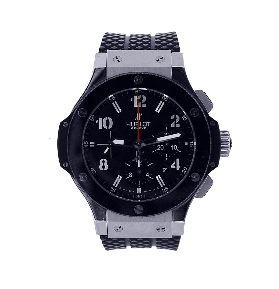 Hublot Big Bang Evolution Steel and Ceramic 44MM 301.SB.131.RX-Hublot-JD Watches NY