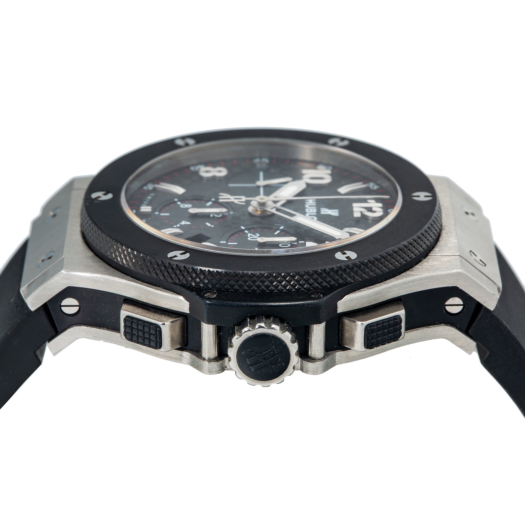 Hublot Bigbang 301.SM.1770.RX 44MM Black Dial With Rubber Bracelet-Hublot-JD Watches NY