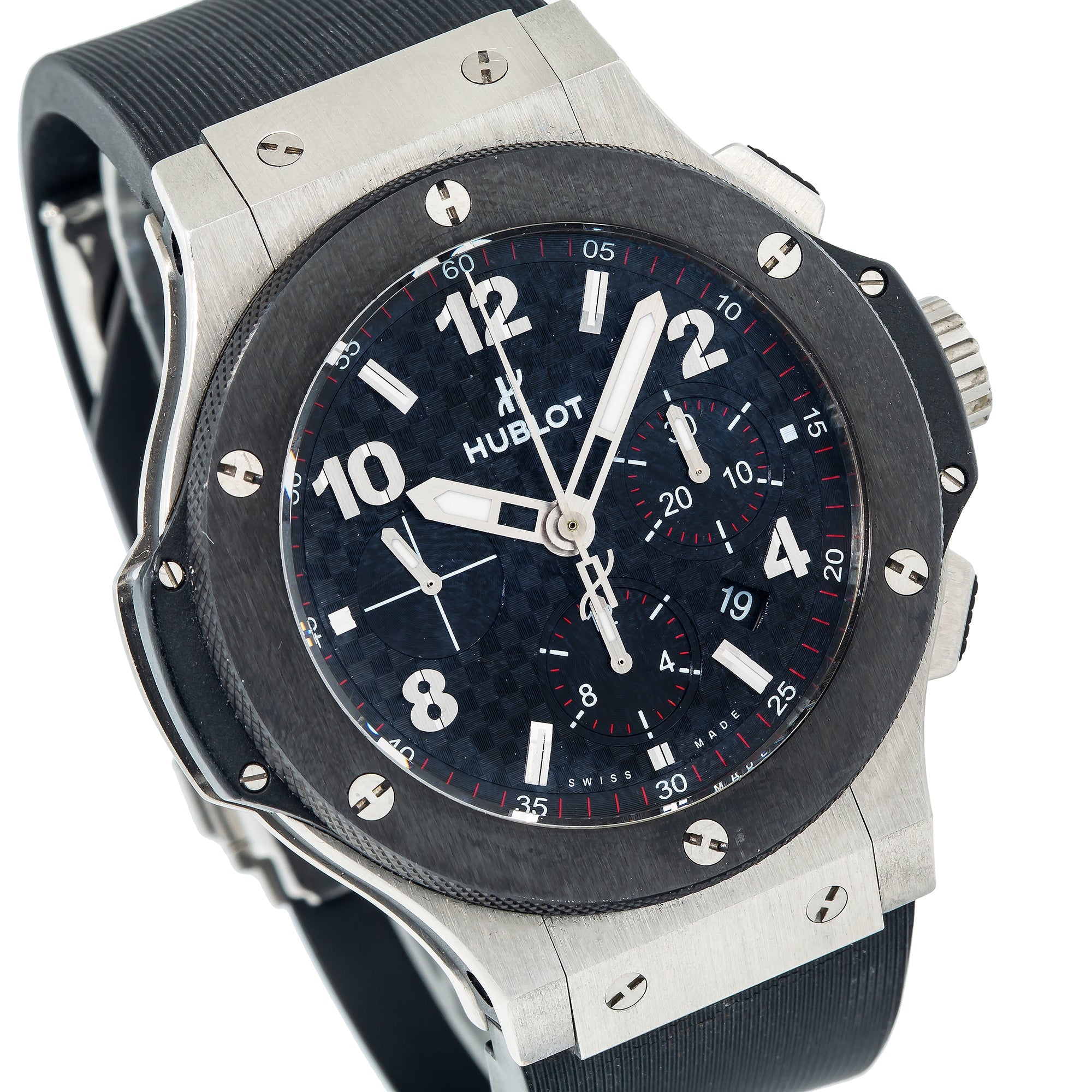 Hublot Bigbang 301.SM.1770.RX 44MM Black Dial With Rubber Bracelet-Hublot-JD Watches NY