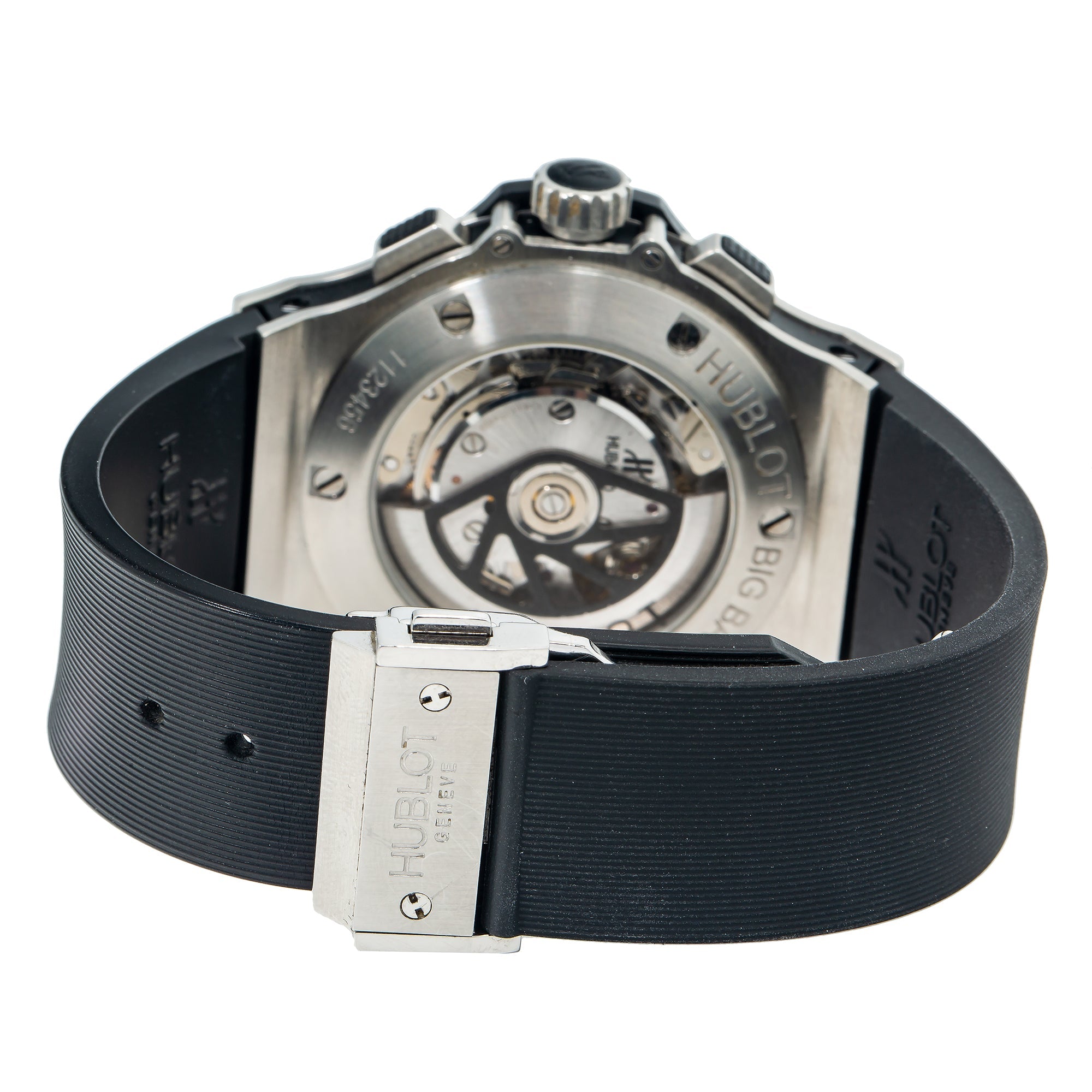 Hublot Bigbang 301.SM.1770.RX 44MM Black Dial With Rubber Bracelet-Hublot-JD Watches NY