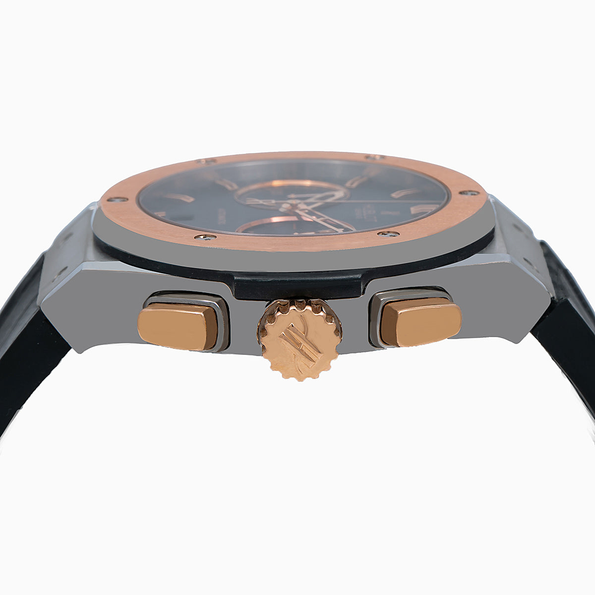 Hublot Classic Fusion Chronograph 521.NO.1181.LR 45MM Black Dial With Crocodile Skin Bracelet-Hublot-JD Watches NY