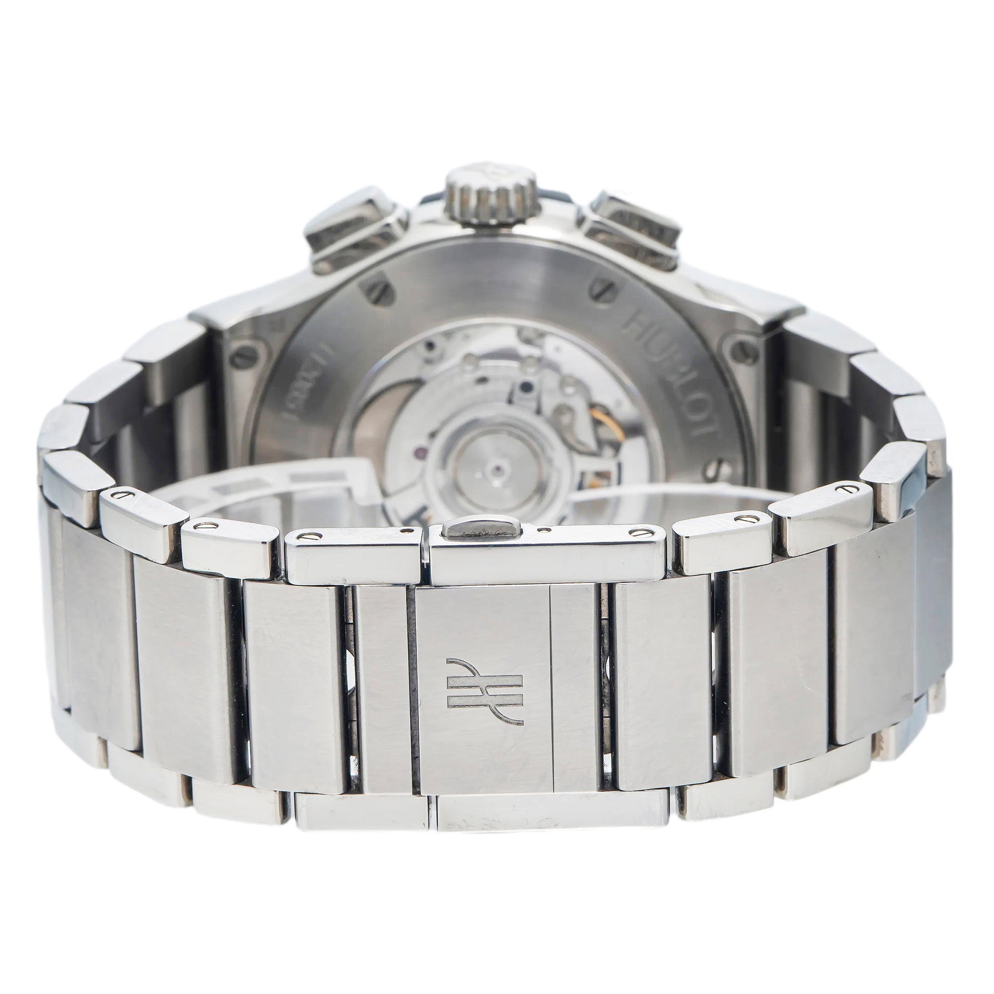 Hublot Classic Fusion Chronograph 528.NX.1170.NX 45MM Black Dial With Titanium Bracelet-Hublot-JD Watches NY