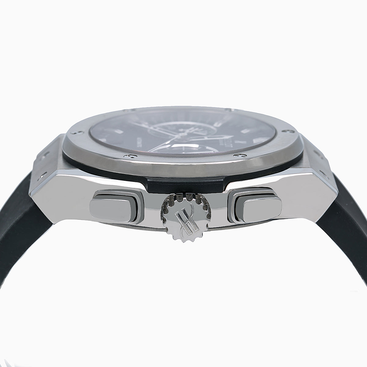 Hublot Classic Fusion Chronograph 541.NX.1171.RX 42MM Black Dial With Rubber Bracelet-Hublot-JD Watches NY