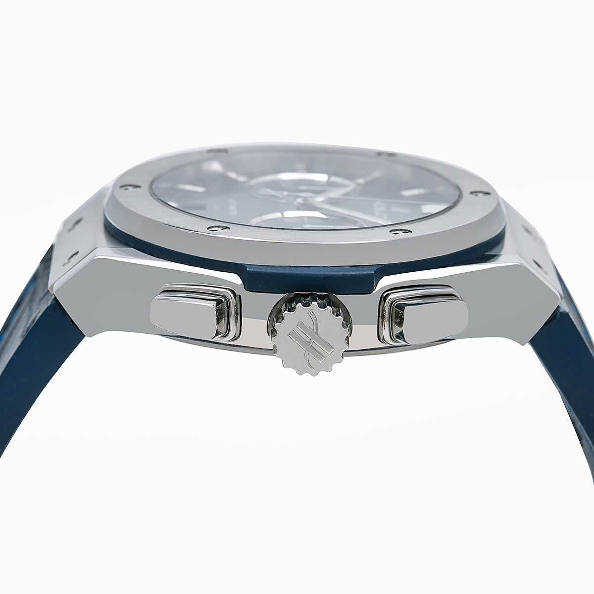 Hublot Classic Fusion Chronograph 541.NX.7170.LR 42MM Blue Dial With Leather Bracelet-Hublot-JD Watches NY