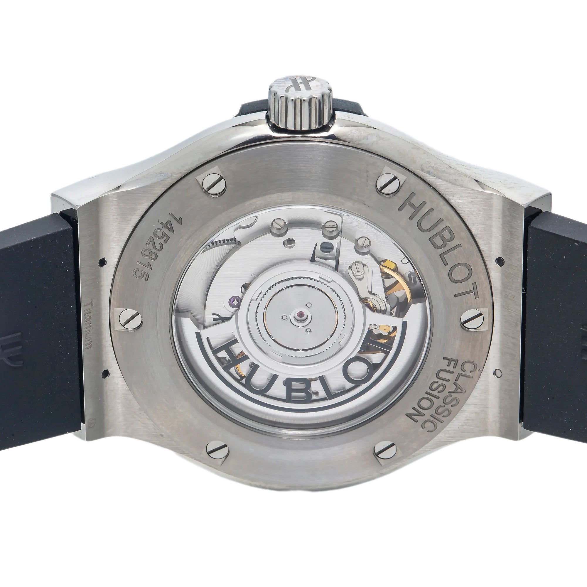Hublot Classic Fusion Chronograph 542.NX.2611 42MM White Dial With Rubber Bracelet-Hublot-JD Watches NY