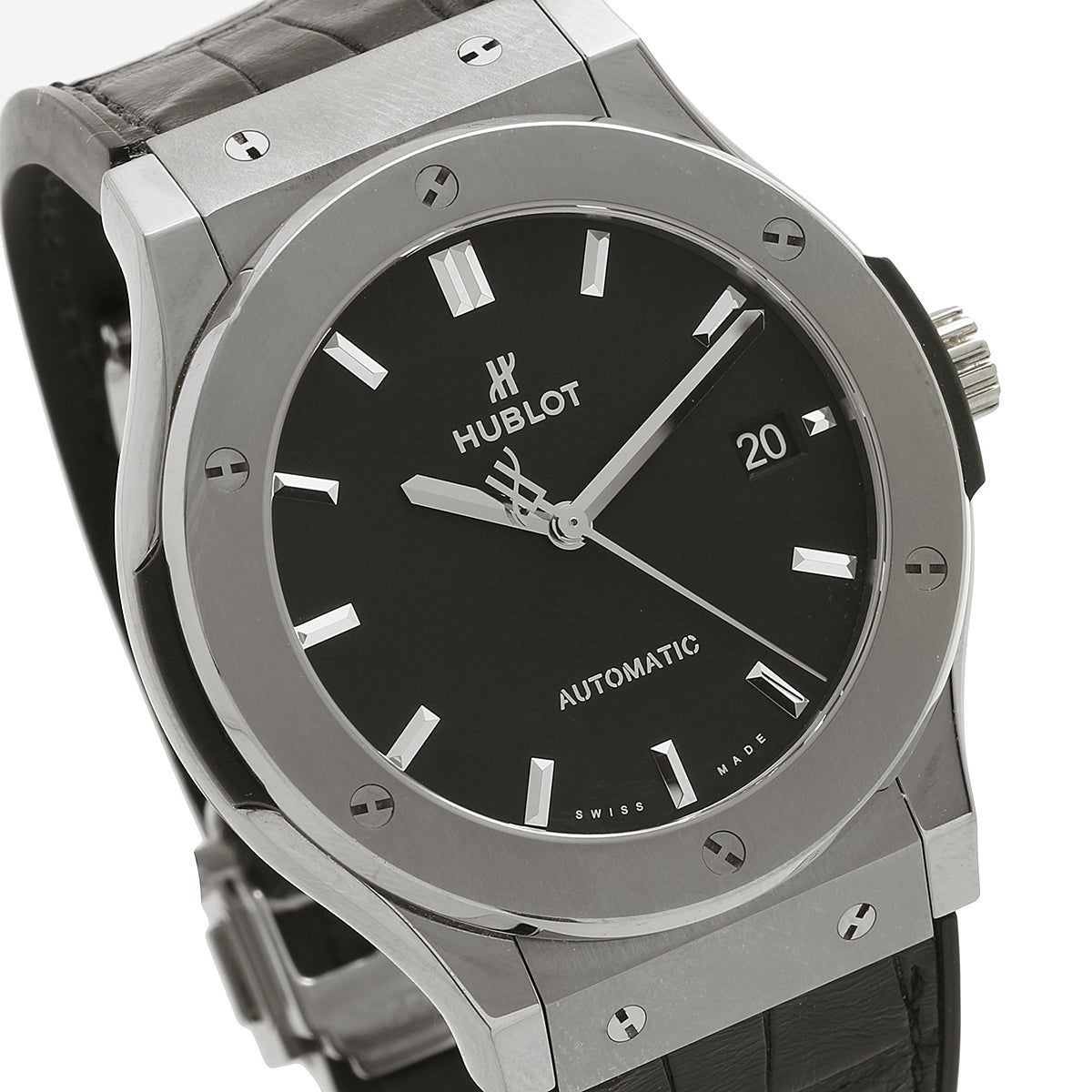 Hublot Classic Fusion Racing Grey 511.NX.7071.LR 45mm Black Dial-Hublot-JD Watches NY