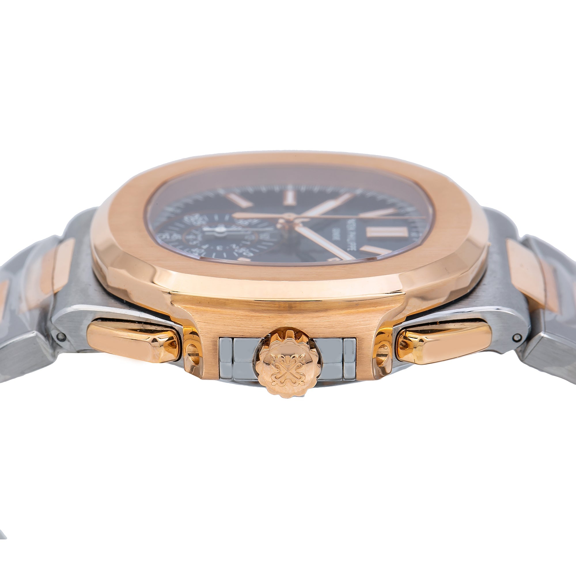 Patek Philippe Nautilus 5980/1AR 40MM Blue Dial With Two Tone Bracelet-Patek Philippe-JD Watches NY