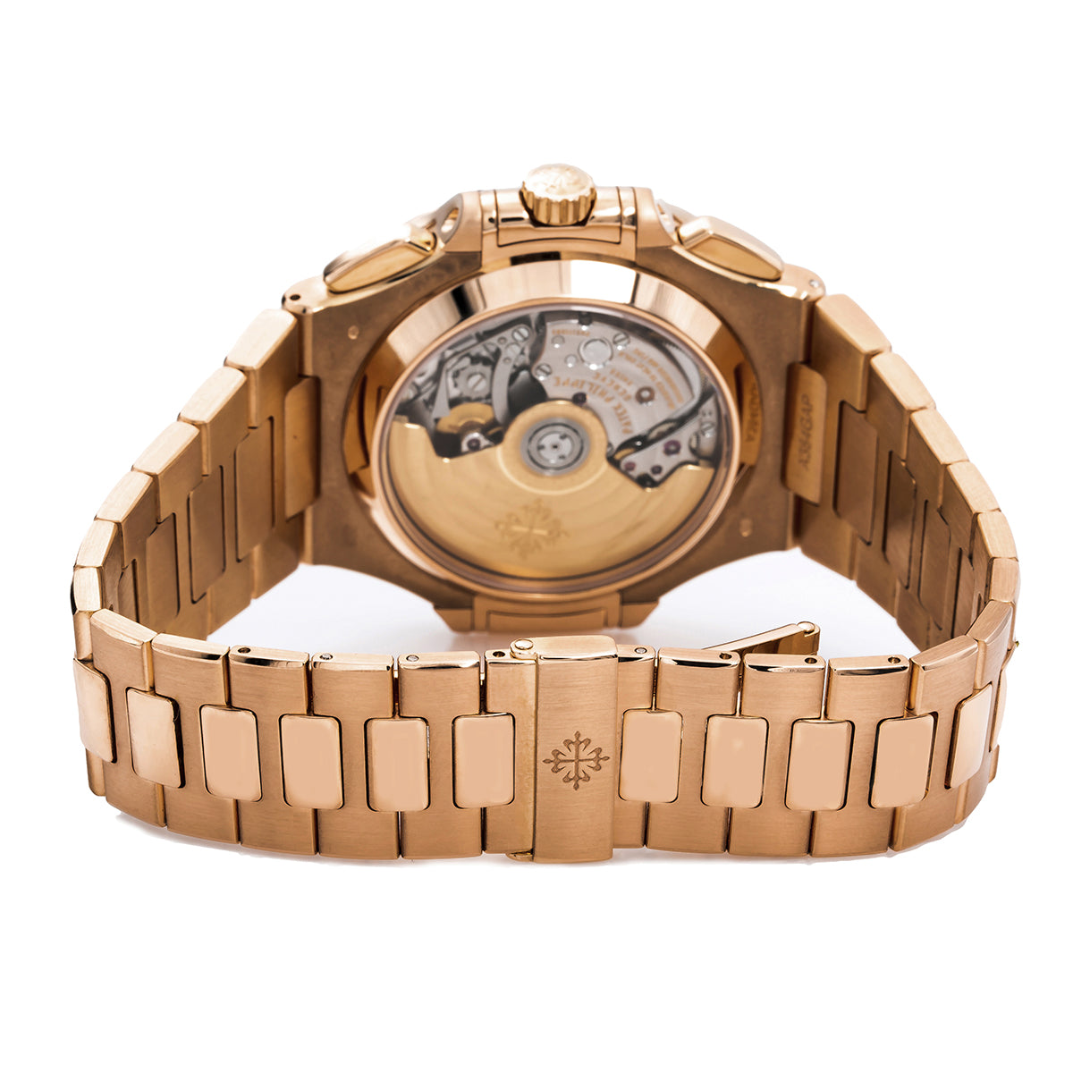 Patek Philippe Nautilus 5980/1R-001 Chronograph Date Rose Gold Watch-Patek Philippe-JD Watches NY