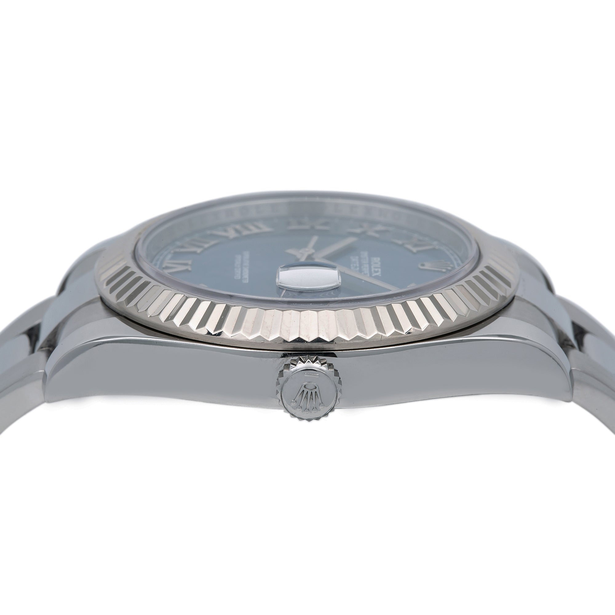 Rolex Datejust II 116334 41mm Blue Dial With Stainless Steel Oyster Bracelet-Rolex-JD Watches NY