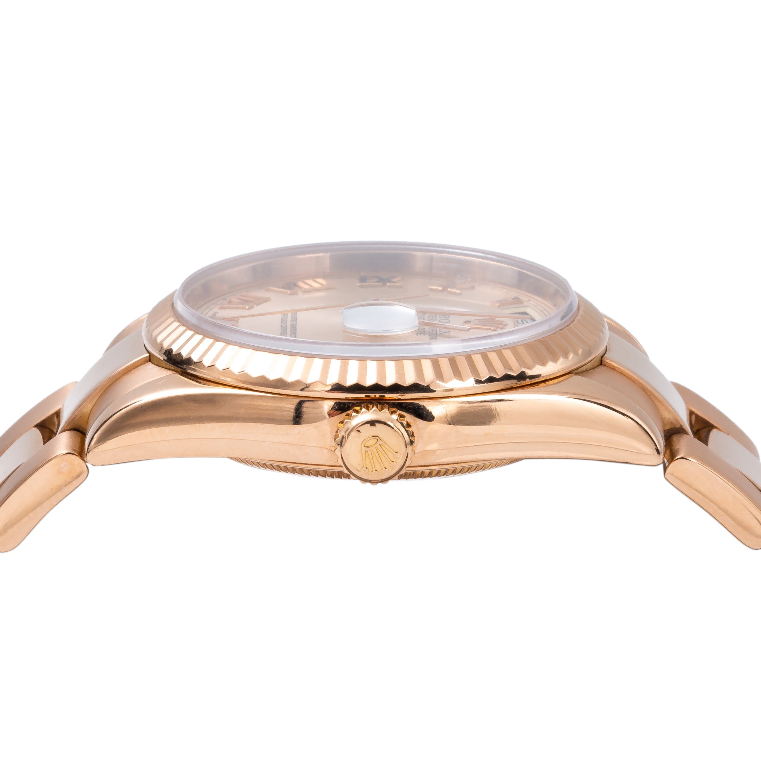 Rolex Day-Date 118235 36mm Pink Numerals Dial-Rolex-JD Watches NY