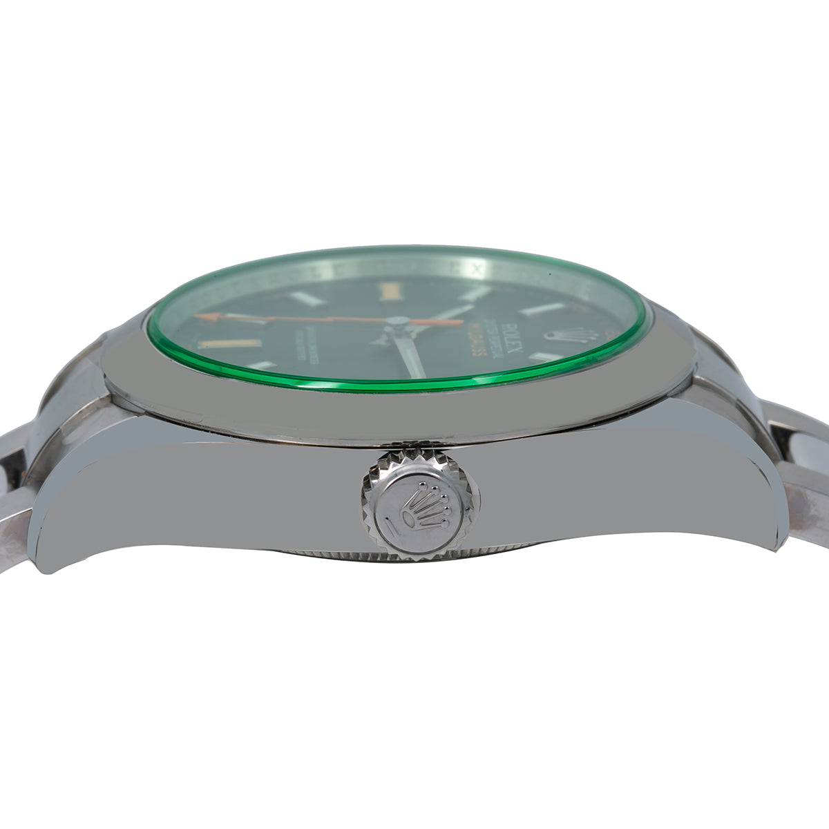 Rolex Milgauss 116400V 40MM Black Dial With Stainless Steel Oyster Bracelet-Rolex-JD Watches NY