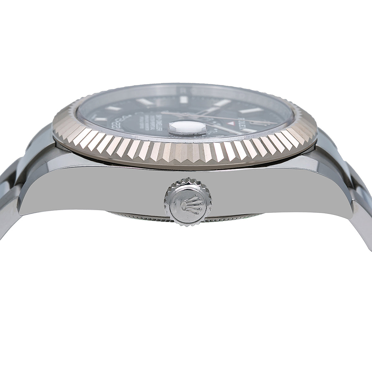 Rolex Sky Dweller Stainless Steel Oyster Bracelet Black Dial 326934-Rolex-JD Watches NY