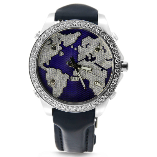 Blue Five Time Zone Jacob & Co Watch