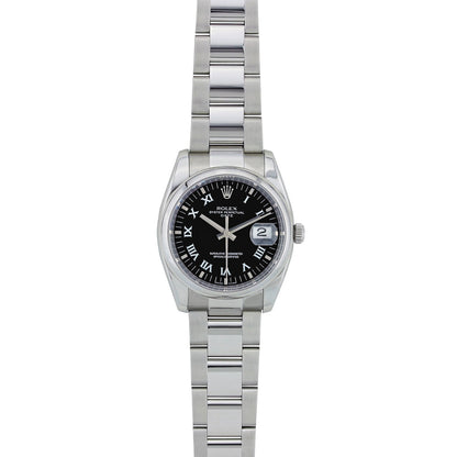 Rolex Stainless Steel Date Watch 34Mm 115200